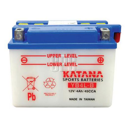 Katana 12V 4Ah Motorcycle Battery YB4L-B 150034