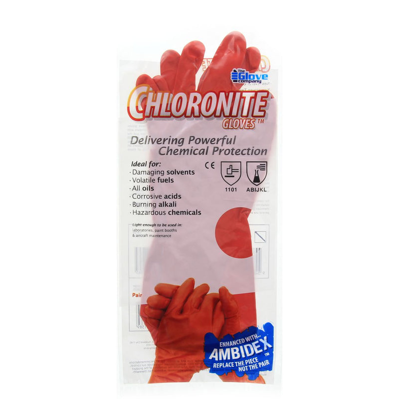 Chloronite Chemical Gloves Red XX-Large 1-Pair 440605