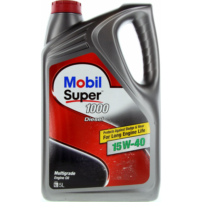 Mobil Super 1000 Diesel 15W-40 Premium Mineral Engine Oil