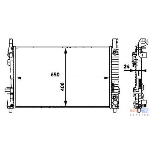 Mahle Radiator CR 661 000S