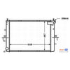 Mahle Radiator Aluminium/Plastic CR 1510 000S
