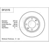 TRW Brake Rotor Pair 247mm Front DF1217S