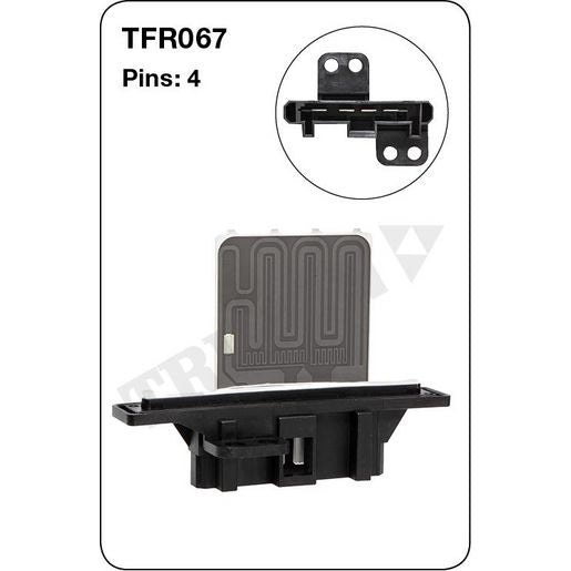 Tridon AC Blower Motor Resistor TFR067