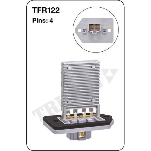 Tridon AC Blower Motor Resistor TFR122