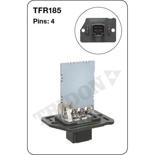 Tridon AC Blower Motor Resistor TFR185