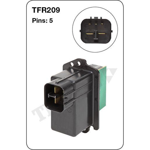 Tridon AC Blower Motor Resistor TFR209
