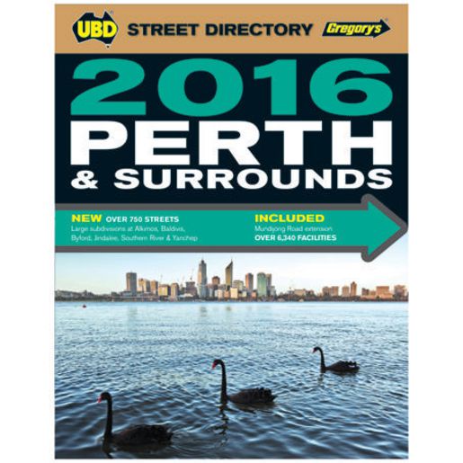 UBD Perth Street Directory 58th Edition 9780730000000