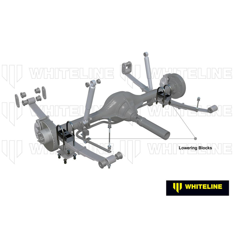 Whiteline KLB112-20 Lowering Blocks 2.0