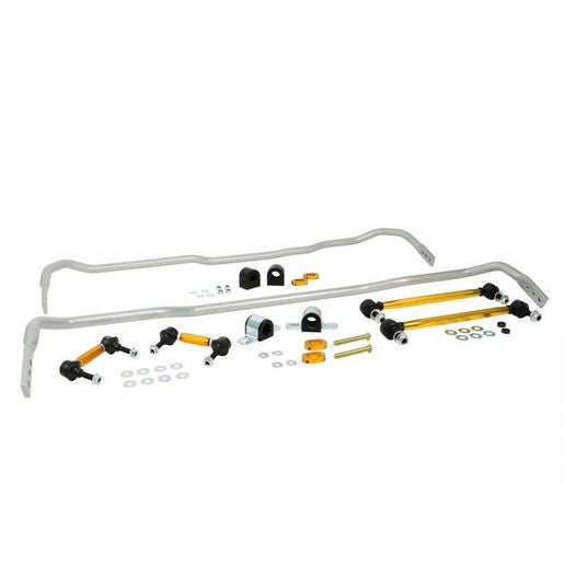 Whiteline BWK002 Sway Bar Kit Front & Rear 24mm fits Audi