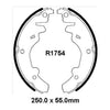 RDA Brake Shoe Set Rear R1754