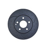 RDA Slotted And Dimpled Brake Rotor Pair 295mm Front