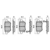RDA GP Max Brake Pad Set Rear RDB2016