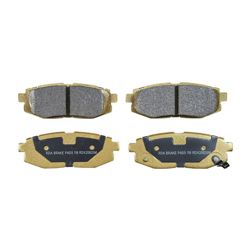 RDA Brakes Extreme Brake Pad Set Rear RDX2092SM