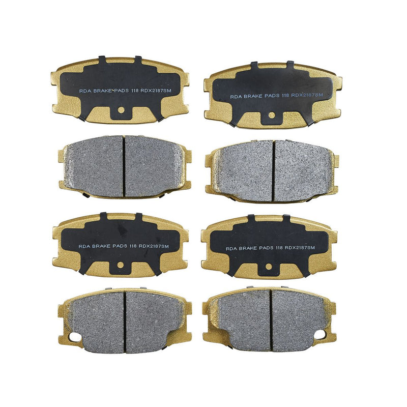 RDA Brakes Extreme Brake Pad Set Front RDX2187SM
