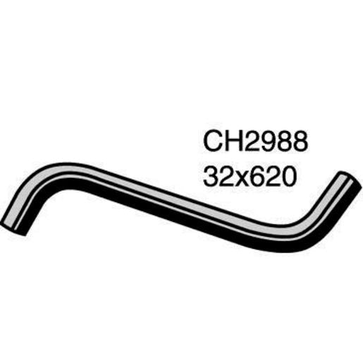 Mackay Bottom Radiator Hose CH2988