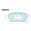 Bendix 4x4 Brake Pad Set Rear DB2245 -4WD