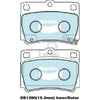Bendix Heavy Duty Brake Pad Set Rear DB1390 HD