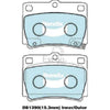 Bendix Heavy Duty Brake Pad Set Rear DB1390 HD