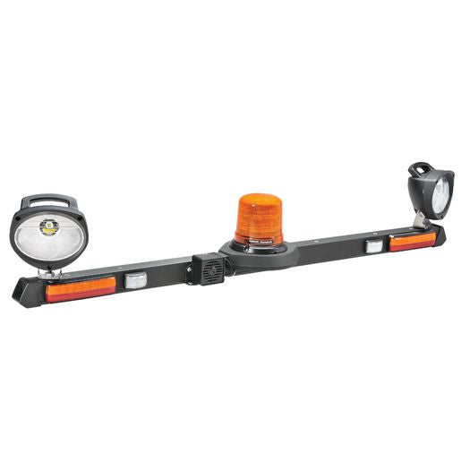 Narva Mine Bar Led Amber Beacon Stir Worklamp W/Handle
