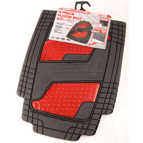 Whorae Premium Rubber Mats Front Silver 302137