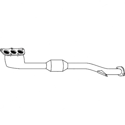 Redback LH Catalytic Converter C0103