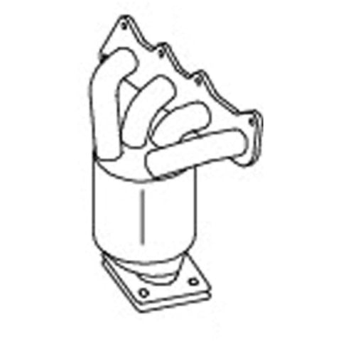 Redback Manifold Catalytic Converter MCV046