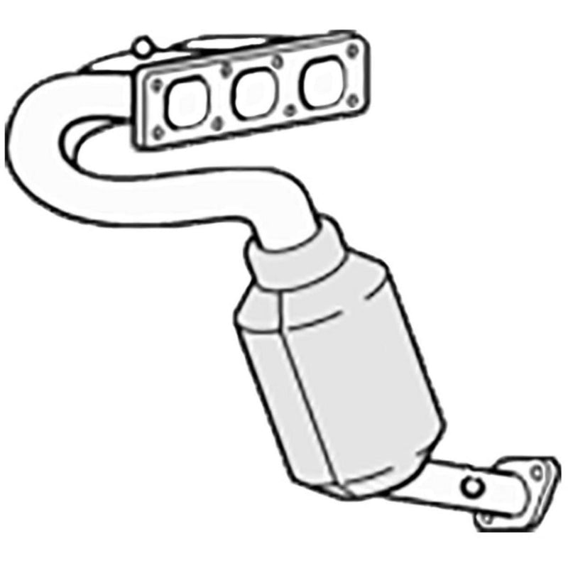 Redback Manifold Catalytic Converter MCV049