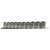 SP Tools Socket Rail 3/8"Dr 12PT 10Pc Metric