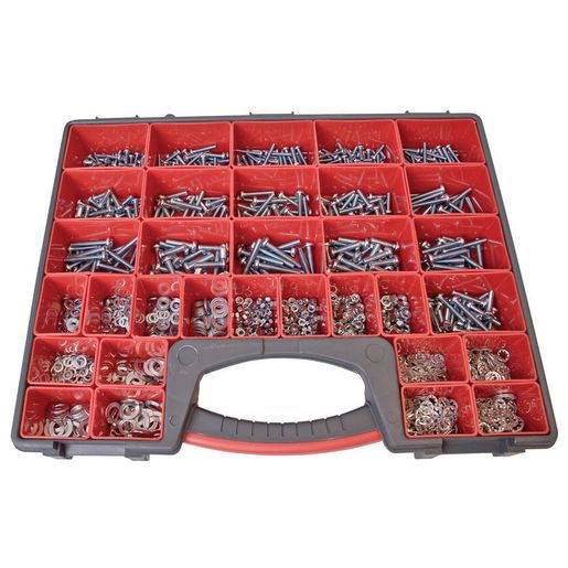 Jamec Pem Assortment Machine Screws, Nuts And Washers Set