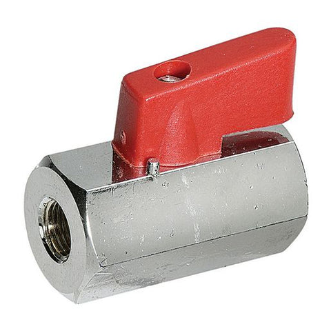 Jamec Pem Mini Ball Valve - In Line Female 66.035