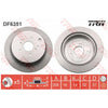 TRW Brake Rotor Single 308mm Rear DF6351S