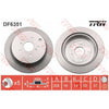 TRW Brake Rotor Single 308mm Rear DF6351S