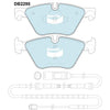 Bendix Euro Brake Pad Set Front DB2295 Euro+