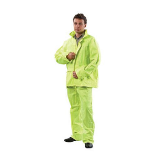 Prochoice High Vis Rainwear Set Medium Yellow Rshvm
