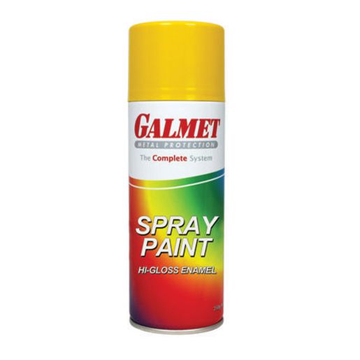Galmet General Purpose Industrial Spray Paint Mustard