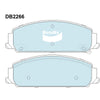 Bendix Heavy Duty Brake Pad Set Front DB2266 HD