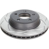 DBA T2 Slotted Brake Rotor Single Front DBA878S