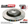 DBA T3 4000 Performance Slotted Brake Rotor Single 330mm