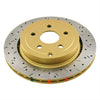DBA HD 4000 Drilled Slotted Brake Rotor Single 370mm