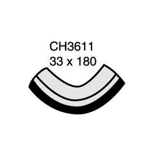 Mackay Bottom Radiator Hose CH3611