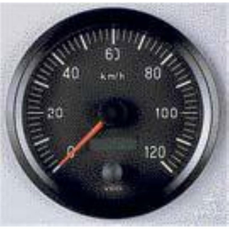 VDO Speedometer 0-125km 140mm Round 24V 437025002
