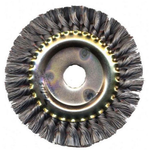 Josco 200mm x 13mm Multi-bore Twistknot Wheel Brush