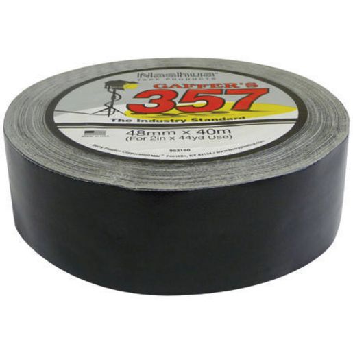Stylus Gaffa Tape Premium Black 48mm X 40M 3158