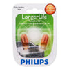 Philips Standard T10 Wedge Globe 12V 5W Amber (10Pk) 12396