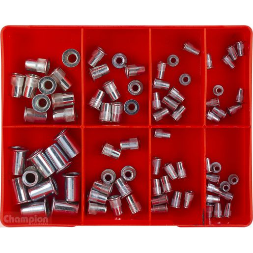Champion Fasteners Rivet Nut Insert Assortment Steel CA505