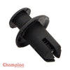 Champion Scrivet Clip Black 20mm Len 8mm Hole 15mm Head