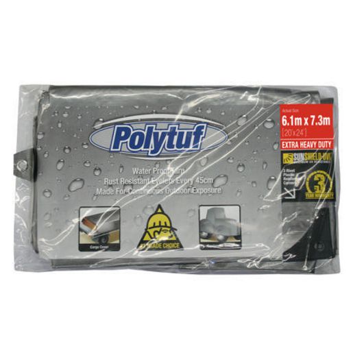 Mayo Hardware Tarp Silver/Black 30Ft X 40Ft SB3040