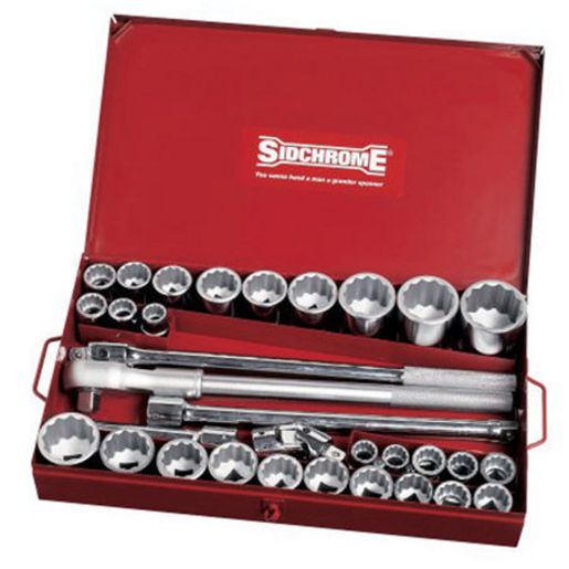 Sidchrome Socket Set 32Pc 3/4In Drive SCMT15106