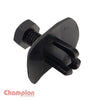 Champion Scrivet Trim Clip Fastener Push Rivet Black 9mm
