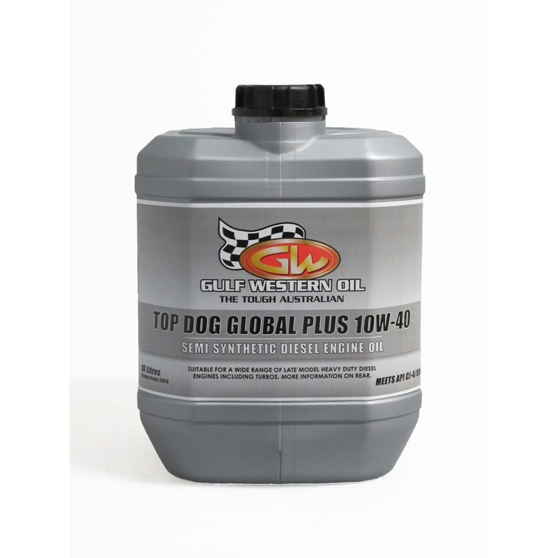 Gulf Western Top Dog 10W-40 Engine Oil 10L 31013